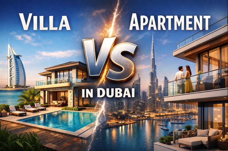 Villa vs Apartment in Dubai: Which Is Better for Living & Buying?